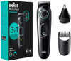 Braun All-In-One Style Kit Series 3 3430 3-In-1 Trimmer For Men With Beard Trimmer Ear & Nose Trimmer Hair Clippers Ultra-Sharp Blade 20 Length Settings Washable Braun All-In-One Style Kit Series 3 3430 3-In-1 Trimmer For Men With Beard Trimmer Ear & Nose Trimmer Hair Clippers Ultra-Sharp Blade 20 Length Settings Washable