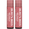 Burt'S Bees Lip Tint Balm With Long Lasting 2 In 1 Duo Tinted Balm Formula Color Infused With Deeply Hydrating Shea Butter For A Natural Looking Buildable Finish Fiery Red Dahlia (2-Pack)