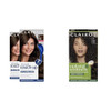 Clairol Root Touch-Up Permanent Hair Dye 2 Pack & Natural Instincts Demi-Permanent Hair Dye 1 Pack Both 4 Dark Brown