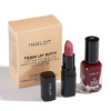 Inglot Team Up With Lipstick Matte & O2M Breathable Nail Enamel Makeup Set (425/652)