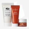 Origins Hello Radiance Meet The Radiance-Boosting Trio Set - Face Wash - Gel Cream And Eye Cream - Travel Size - In Box Origins Hello Radiance Meet The Radiance-Boosting Trio Set - Face Wash - Gel Cream And Eye Cream - Travel Size - In Box
