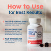 NativePath Wild-Caught Antarctic Krill Oil 500mg - Premium Astaxanthin 200mcg Phospholipid-Bound Omega-3 EPA DHA - Pure Formula GMP Certified Third Party Tested - 30 Softgels