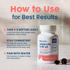 NativePath Antarctic Krill Oil - Wild-Caught Omega 3 Krill Oil 500mg Softgels with EPA DHA and Astaxanthin - Supplement for Joint Heart Brain and Immunity - 60 ct - No Fishy Aftertaste