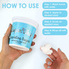 Primal Elements Sugar Scrub Exfoliating Sugar Whip Face and Body Cleanser Moisturizer Sparkling Sugar 10 oz Package