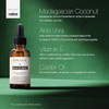 Dr Botanicals Organic & Botanic Madagascan Coconut Energising Facial Serum 30Ml. Premium Vegan Skincare For All Skin Types. Made In The Uk.