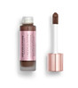 Revolution Beauty London Revolution Beauty Conceal & Define Foundation Full Coverage Long-Lasting Matte Finish Vegan & Cruelty F18 Dark Skin Tones 0.8 Fl.Oz.