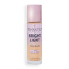 Revolution Beauty London Revolution Bright Light Face Glow Lightweight & Brightening Multi-Use Skin Tint Illuminating And Natural Glow Finish Lustre Medium Light 0.77 Fl. Oz