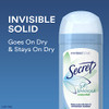 Secret Antiperspirant And Deodorant Women Original Unscented Invisible Solid Ph Balanced 2.6 Oz (Pack Of 6)