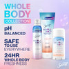 Secret Whole Body Deodorant For Women Stick Spray & Cream Regimen Pack Peach & Vanilla Scent Aluminum Deodorant 72 Hr Odor Protection 2.4 Oz. 3 Oz 3.5 Oz
