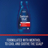 Selsun Blue Medicated Anti-Dandruff Shampoo With Menthol 11 Fl. Oz. Maximum Strength Provides Cooling Soothing Sensation Repairs & Strengthens Damaged Hair.