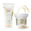 Skin Food Since 1957 Rice Daily Mask Wash Off (3.5 Oz) & Firming Facial Cleansing Foam (5.07 Fl Oz) Exfoliating Softening & Smooth The Skin