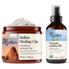 Sky Organics Indian Healing Clay & Jojoba Oil