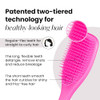 Tangle Teezer Ultimate Detangler Hairbrush Duo Eliminates Knots & Reduces Breakage For All Hair Types Regular & Travel-Size Runway Pink
