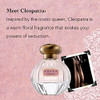 Tocca Eau De Parfum Set For Women Cleopatra (20Ml + 50Ml) - Warm Floral Grapefruit Jasmine Vanilla Musk - Hand-Finished Bottle