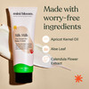 Baby Moisturizing Cream Silk Milk Organic and Hypoallergenic with Apricot Kernel Oil Aloe Leaf and Calendula Flower Extract - 4 oz.