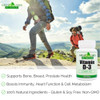 Great Lakes Nutrition Vitamin D3 Vegan Vitamin D Supplement for Men & Women 1500IU 100 Tablets