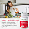 EZ Melts Dissolvable Vitamin B-Complex with Methyl B12 and Methyl Folate Sugar-Free 2-Month Supply