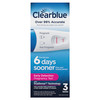 Clearblue Early Detection Pregnancy Test 3 Ct Clearblue Early Detection Pregnancy Test 3 Ct