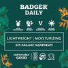 Badger Mineral Daily Sunscreen With Zinc Oxide Spf 30 Larger Tube Lightweight & Easy To Apply W/No White Cast Organi Reef Safe Vegan Unscented 4 Fl Oz