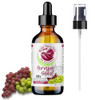 Bella Terra Oils - Organic Grape Seed Oil 4Oz - Crafted From Pristine Organic Grapes Packed With Procyanidins & Vitamin F Unveiling A Radiant Skin Legacy