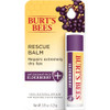 Burt'S Bees Rescue Balm Elderberry Lip Balm With Antioxidant-Rich Elderberry Tint- Natural Origin Lip Care 1 Tube 0.15 Oz.