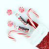 Chapstick Candy Cane Peppermint Lip Balm Tube Candy Cane Lip Balm And Lip Moisturizer For Lip Care - 0.15 Oz (Pack Of 3)