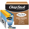 Chapstick Bulk Lip Balm Honey Nourish Moisturizing Fomula With Shea Butter And Avocado Butter Vitamin E Honey Vanilla Flavor Lip Care Tubes 0.15 Oz 72 Ct Case
