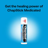 Chapstick Classic Medicated Lip Balm 3-Pack – External Analgesic Skin Protectant For Dry Lips & Cold Sore Pain Relief 0.15 Oz Ea