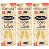 Chapstick Party Favors Toast To Love Lip Balm Packs (30 Sticks) Sweet Vanilla Kiss Small s For Bridal Shower & Engagement Parties 0.15 Oz Ea