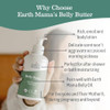 Earth Mama Belly Butter & Belly Oil Bundle For Dry Stretching Skin Moisturize + Encourage Skin'S Natural Elasticity During Pregnancy & Beyond 8-Fluid Ounce & 4-Fluid Ounce