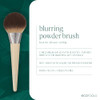 Ecotools Blurring Powder Makeup Brush For Loose & Pressed Powder Large Makeup Brush For All-Over Application Fluffy Synthetic Bristles Eco Friendly Cruelty- & Vegan 1 Count