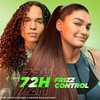 Garnier Fructis Sleek & Shine Leave-In Conditioning Cream For Frizzy Dry Hair Plant Keratin + Argan Oil 10.2 Fl Oz 2 Count (Packaging May Vary)