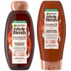 Garnier Whole Blends Coconut Oil & Cocoa Butter Smoothing Shampoo And Conditioner Set For Frizzy Hair 22 Fl Oz (2 Items) 1 Kit (Packaging May Vary)