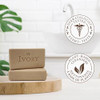 Ivory Exfoliating Bath Bar Soap Designed For Whole Family With Plant-Based Cleansers Made Without Heavy Perfumes Parabens Or Phthalates Warm Vanilla + Oat Milk Scent 3.17 Oz (4 Count)