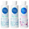 No-Rinse Shampoo 8Oz (1 Bottle) Body Wash 8 Oz (2 Bottles) – Gentle Convenient & Hospital-Approved