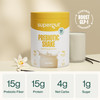 Supergut GLP-1 Boosting Prebiotic Shakes Vanilla – Gut Healthy Meal Replacement with 15g Fiber 15g Protein & 5g Net Carbs - Keto Friendly - 8 Servings