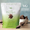 TRU Supplements Plant Based Protein Powder BCAA EAA 20g Vegan Brown Rice & Pea Protein 100 Calories 27 Vitamins No Artificial Flavors 25 Servings (Natural Chocolate Cream) TRU Supplements Plant Based Protein Powder BCAA EAA 20g Vegan Brown Rice & Pea Protein 100 Calories 27 Vitamins No Artificial Flavors 25 Servings (Natural Chocolate Cream)