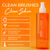 ISOCLEAN Professional Brush Cleaner 3 fl oz - Paradise - Makeup Brush Cleaner for Cosmetic Tools, Cleans Bristles, Scented No-Rinse Formula Dries in 60 Seconds, Vegan, Not Tested on Animals, Spray Top