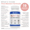 Zen Nutrients SkinVite Natural Skin Supplement for Women Men & Teens - Hormonal Breakouts & Clear Skin Support Supplement - Detoxifying Vitamin for Acne and Digestion Support