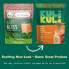 Kuli Kuli Gut Bliss Superfood Powder [6 oz] - Powerful Blend of Organic Moringa Baobab Lucuma Ginger and Lemon Balm - Promote Digestion Soothe the Stomach and Boost Gut Health