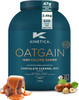 Kinetica Sports OatGain Weight Gainer  Chocolate Caramel Flavour 620 Cal 47g Protein and  78g Carbs Serve  15 Serving 2.4Kg  Optimum Grass Fed Protein Supplement  High Calorie and Easy Mixability Kinetica Sports OatGain Weight Gainer  Chocolate Caramel Flavour 620 Cal 47g Protein and  78g Carbs Serve  15 Serving 2.4Kg  Optimum Grass Fed Protein Supplement  High Calorie and Easy Mixability