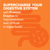 Florajen Digestive Enzymes with Probiotics & Prebiotics - Triple-Action Formula for Gut Health Bloating, & Gas Relief - Supports Gluten & Dairy Digestion - Clean Non-GMO - 30-Count
