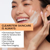 CLEARSTEM - GENTLECLEAN Vitamin C Infused Calming Wash  Facial Cleanser Makeup Remover  Goldenseal  Green Tea  Facial Skin Care Products  Gluten Free Cruelty Free  6 fl oz  207ml