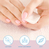 Forpro Professional Collection Premium Nail Wipes Lint- Cotton Wipes For Removing Nail Polish 1.75' 240-Count