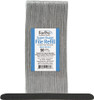 Forpro Professional Collection Super Duper File System Refills Black 100 Grit Manicure Nail File 7” L X .75“ W 50-Count