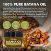 Pure Batana Butter Oil For Hair Growth 100% Natural Nourishes Damaged Hair Prevents Loss & Conditions
