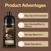 Tek Dark Brown Hair Dye Shampoo 3 In 1 And Vc Clay Face Mask Bundle
