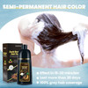 Dark Brown Hair Dye Shampoo 3 In 1 And Vc Clay Face Mask Bundle