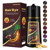 Black Hair Dye Hair Dye Shampoo For Men And Women Hair Color Shampoo For Home Use Shampoo Para Canas Hair Dye Shampoo 3 In 1 16.9 Fl Oz (Black)