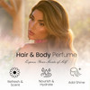 Hair Perfume For Women Long Lasting Pheromone Hair Body Mist Spray Fragrance Essential Oil Odors Remove Honey Infused Coconut Chamomile For Hydrating Shine Alcohol  50 Ml